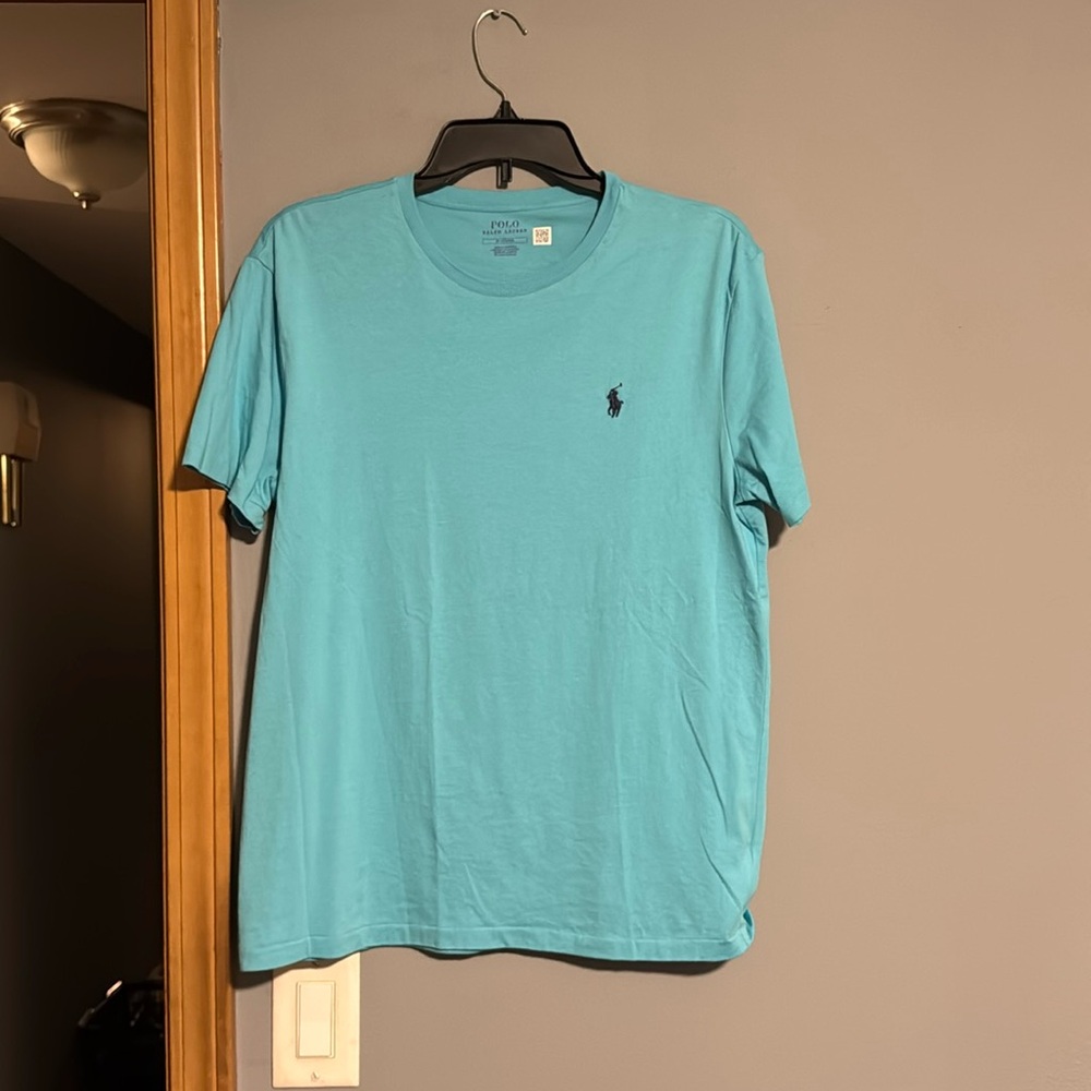 Mens Polo Ralph Lauren Teal Tshirt